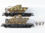 Roco H0 - o.a. 46385 - Wagon de marchandises pour trains, Nieuw