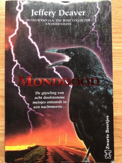MONDDOOD 9789044927313 Jeffery Deaver, Boeken, Romans, Gelezen, Verzenden