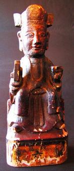 Chinese rechter met richtsteen - Hout - China - Qing
