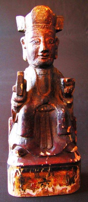 Chinese rechter met richtsteen - Hout - China - Qing, Antiek en Kunst, Antiek | Overige Antiek