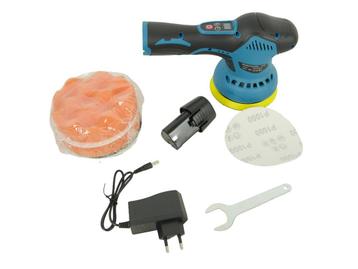 TM accu polijstmachine, 100 mm, 12 Volt, Verzenden
