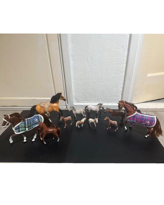 Empire horse & Schleich - Figuur (10) - Plastic, Antiek en Kunst, Antiek | Overige Antiek
