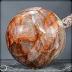 Natuurlijke vuur kwartsquarzkogel uit Brazilië – 19 kg