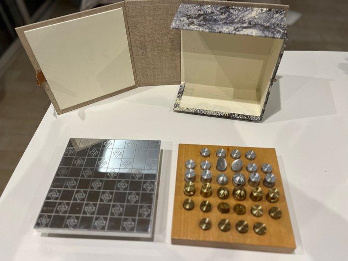 Schaakspel - Messing, Antiek en Kunst, Curiosa en Brocante