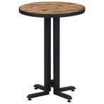 vidaXL Table de bistro ronde Ø55x76 cm teck de, Verzenden, Neuf