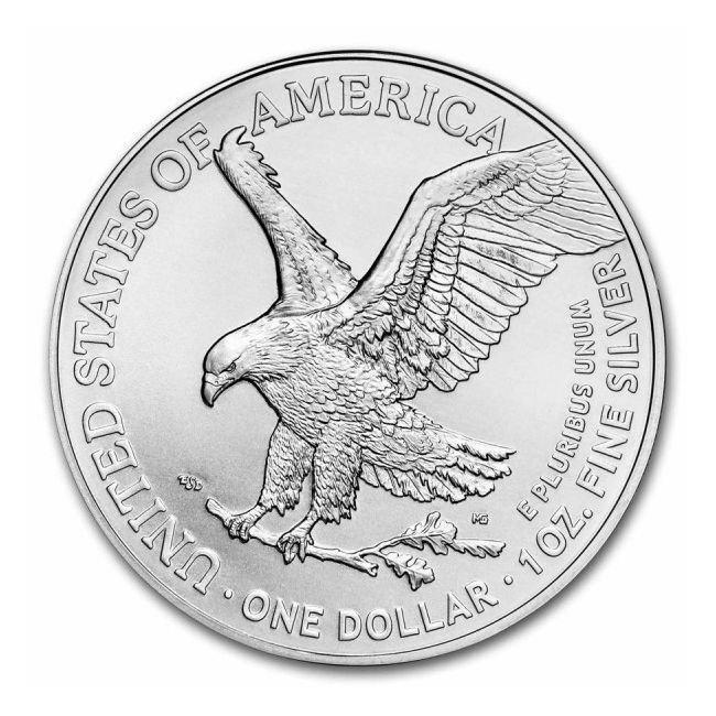 Verenigde Staten. 1 Dollar 2024 1 oz American Silver Eagle, Timbres & Monnaies, Métaux nobles & Lingots