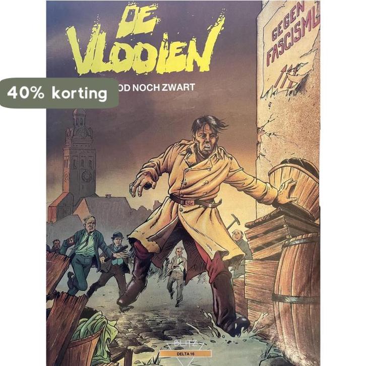 Vlooien / 2 Rood noch zwart / Blitz! / 16 9789066611214, Boeken, Stripverhalen, Gelezen, Verzenden