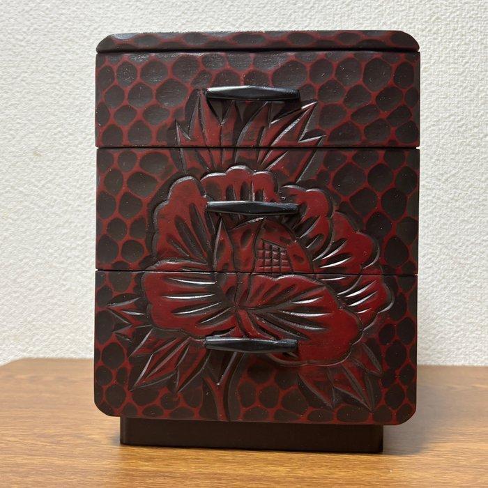 Traditional Kamakura-bori - Ladekast - Hout - Handgesneden, Antiek en Kunst, Curiosa en Brocante