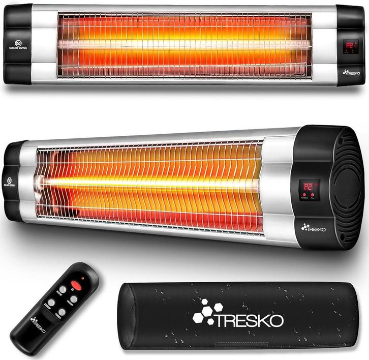 Terrasverwarmer - Infrarood Verwarming - Elektrisch - Heater, Tuin en Terras, Terrasverwarmers, Nieuw, Verzenden