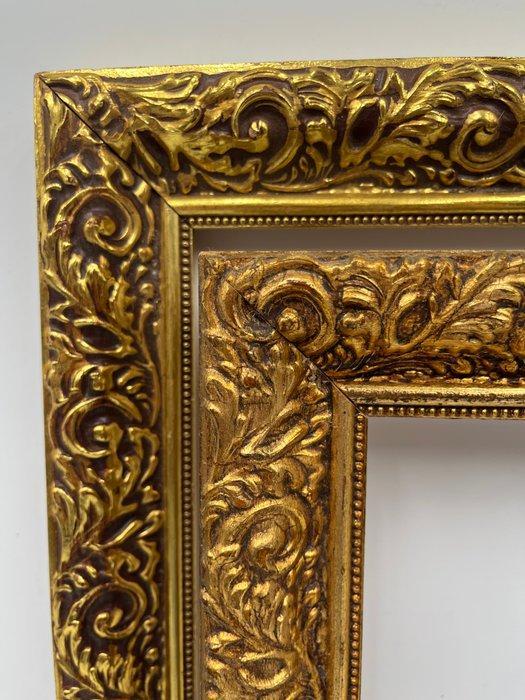 Lijst (2) - Hout - Gouden Marcos, Antiek en Kunst, Antiek | Overige Antiek