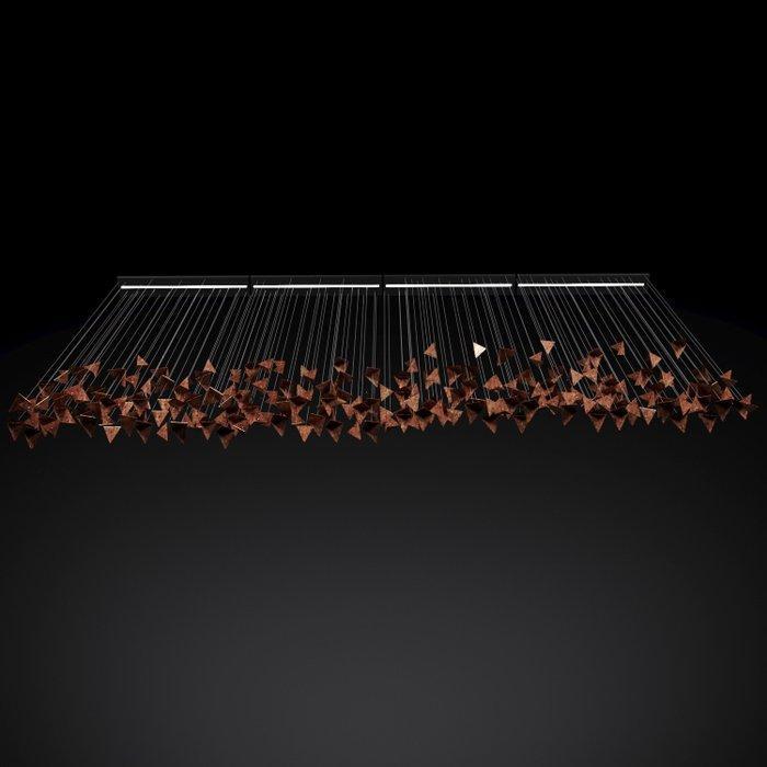 Gie El - Kroonluchter - Staal - FALL 4 rust LGH0951, Antiek en Kunst, Antiek | Verlichting