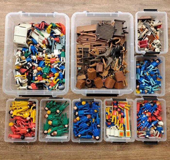 Playmobil - Playmobil Ca. 150 Poppetjes & onderdelen -, Antiquités & Art, Antiquités | Autres Antiquités