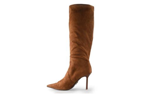 Steve Madden Laarzen in maat 39 Cognac | 5% extra korting, Kleding | Dames, Schoenen, Overige kleuren, Zo goed als nieuw, Hoge laarzen