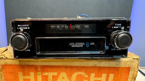 Hitachi - CST-153 -8Track radio/cassette player - NOS - mint, Audio, Tv en Foto, Radio's