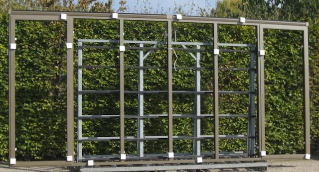 steellook aluminium terrasraam, raam, chassis 503 x 238, Bricolage & Construction, Châssis & Portes coulissantes, Enlèvement ou Envoi