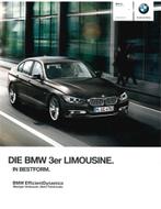 2012 BMW 3 SERIE SEDAN BROCHURE DUITS