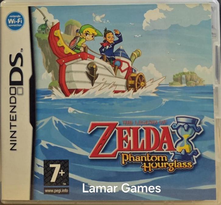 The Legend of Zelda Phantom Hourglass (Nintendo DS used, Games en Spelcomputers, Games | Nintendo DS, Ophalen of Verzenden
