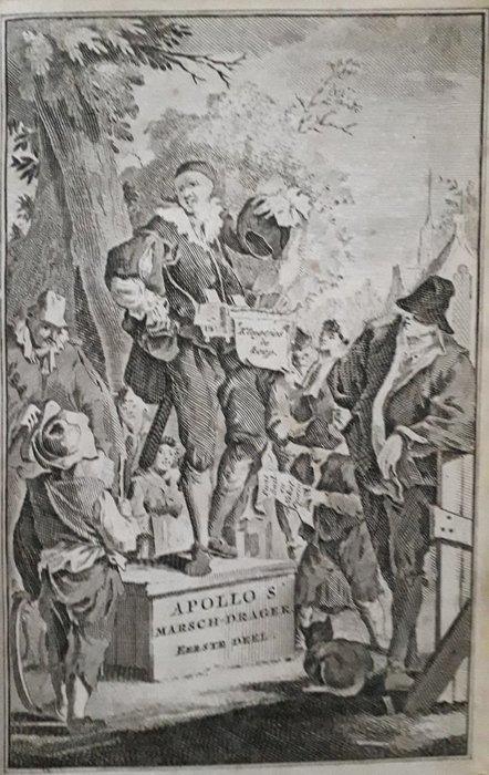 Apollos Marsdrager - 1718-1721, Antiek en Kunst, Antiek | Boeken en Manuscripten
