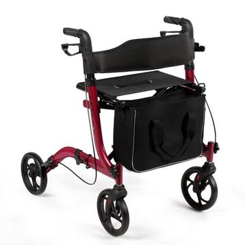 Tweedekans | Coast Opvouwbare Aluminium Rollator Walker met beschikbaar voor biedingen