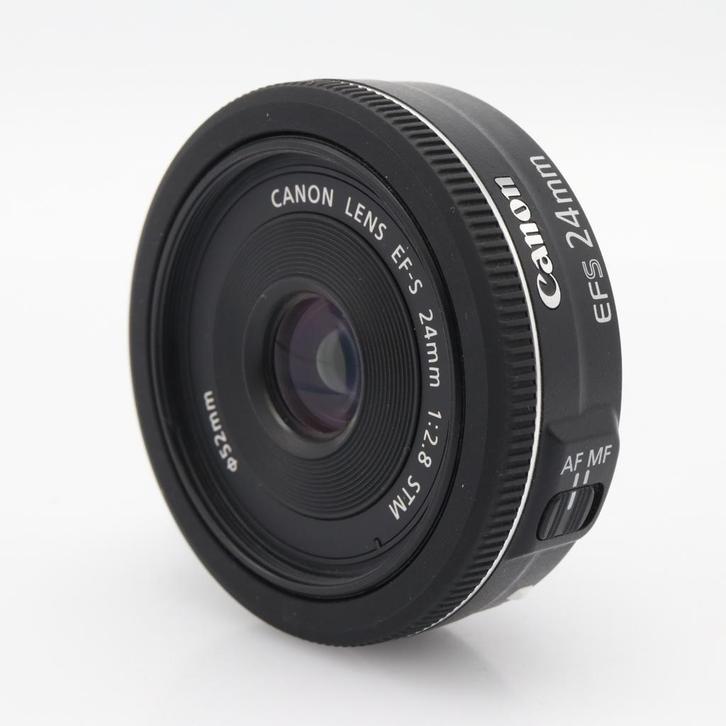 Canon EF-S 24mm F/2.8 STM | Tweedehands, Audio, Tv en Foto, Foto | Lenzen en Objectieven, Zo goed als nieuw, Verzenden