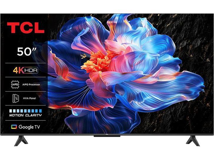 Tcl -   4k Uhd Google Tv 50(2025) - Zwart, TV, Hi-fi & Vidéo, Télévisions, Envoi
