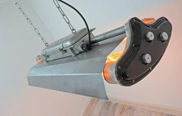Polamp - Lampe à suspendre - Acier, Aluminium, Bakélite,
