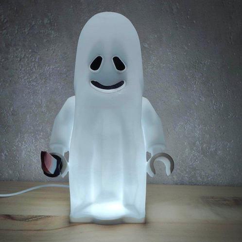 LEGO Custom Item - Lighted LEGO Ghost Minifigure, Kinderen en Baby's, Speelgoed | Duplo en Lego
