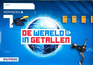 De wereld in Getallen versie 5 werkboek A groep 7 (per stuk) beschikbaar voor biedingen