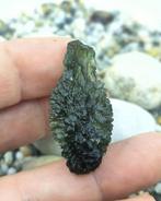 Moldaviet uit Chlum, Zuid-Bohemen - Hoogte: 40 mm - Breedte: