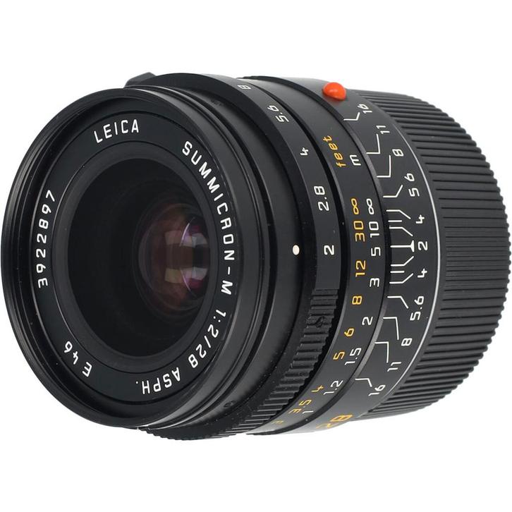 Leica 11604 Summicron-M 28mm F/2 ASPH. | Tweedehands, TV, Hi-fi & Vidéo, Photo | Lentilles & Objectifs, Envoi
