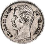 Frankrijk. Charles X. 1/4 Franc 1830-W, Lille (Zonder, Postzegels en Munten