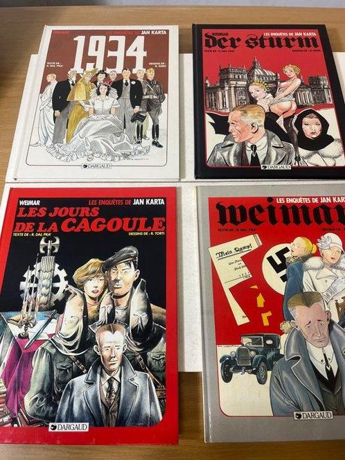 Les Enquêtes de Jan Karta T1 à T4 - Série complète - 4x C -, Boeken, Stripverhalen