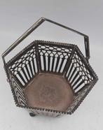 Bonbon mand - Mand - .925 zilver - Ajourgewerkt Knottenmand