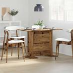vidaXL Eettafel Oud hout 110 x 60 x 75 cm Bewerkt hout, Huis en Inrichting, Tafels | Eettafels, Verzenden, Nieuw
