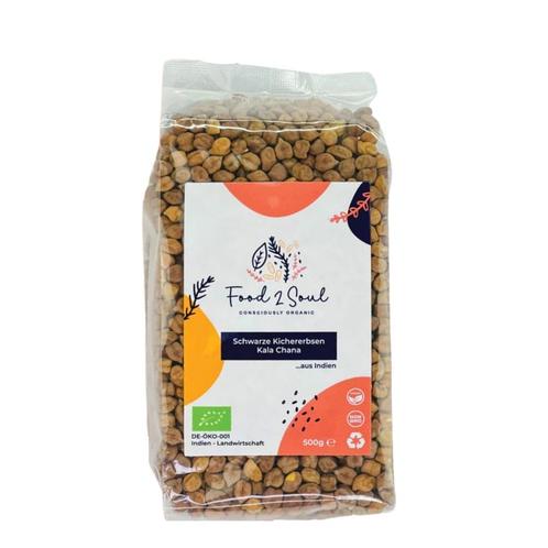 BIO-kikkererwten (Kala Chana) - 500 g - Food2Soul, Sports & Fitness, Produits de santé, Wellness & Bien-être, Enlèvement ou Envoi