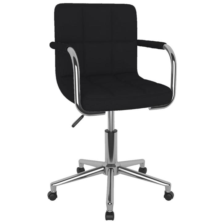Zwarte Draaistoel Eetkamer | Retour Deal | Comfortabel &..., Huis en Inrichting, Stoelen, Zwart, Nieuw, Verzenden