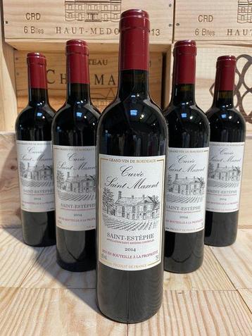 2014 Cuvée Saint Maxent - Saint-Estèphe - 6 Flessen (0.75