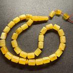 Grote natuurlijke barnsteen tesbih (misbaha) gebedsketting