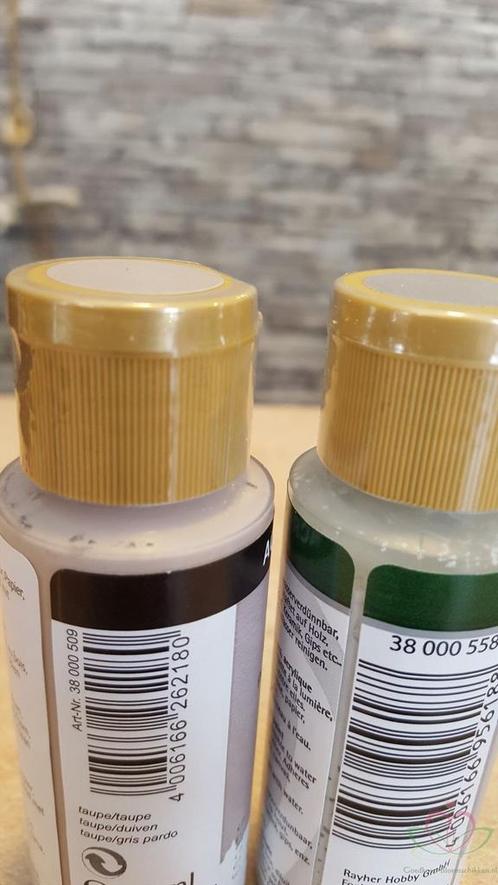 Allesverf Acryl 59 ml Steengrijs Acrylverf, Hobby en Vrije tijd, Knutselen, Nieuw