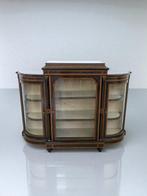 Meuble dappui - Bois noirci, noyer burr - Napoléon III