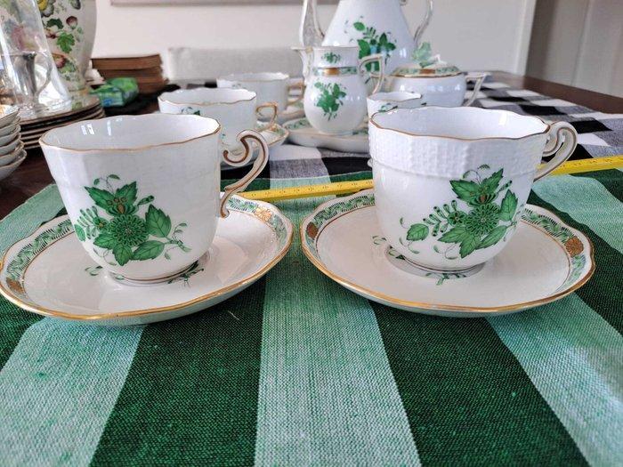 Herend - Koffie- en theeservies (20) - Porselein - Apponyi, Antiek en Kunst, Antiek | Meubels | Tafels