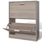 TM Schoenenkast met 2 vakken eiken-look hout, Verzenden, Nieuw