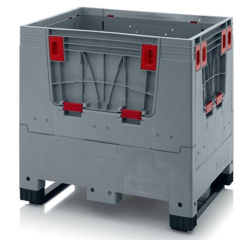 Opvouwbare palletbox 800x600x730mm met 4 inwerpluiken, Doe-het-zelf en Bouw, Overige Doe-Het-Zelf en Bouw, Ophalen of Verzenden