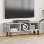 vidaXL TV Stand Beton Grijs 100 x 35 x 35 cm Bewerkt hout, Verzenden, Nieuw