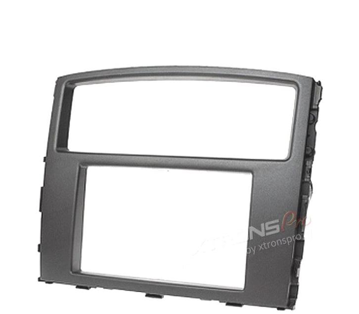 Facade Autoradio 2 Din Noir Pour Mitsubishi, Auto diversen, Autoradio's, Verzenden