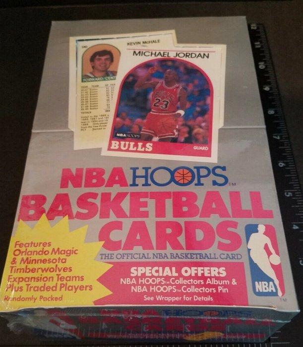 1989/90 NBA Hoops Michael Jordan, Larry Bird, Magic Johnson, Collections, Autocollants