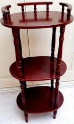 Handmade - Étagère - Pierre - Bois - Table basse vintage