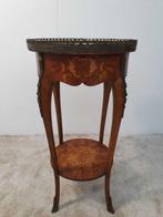 Gueridon francese a forma tonda in bois - Salontafel -