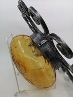 Lamp - Smeedijzer - Drie vintage wandlampen, Antiek en Kunst