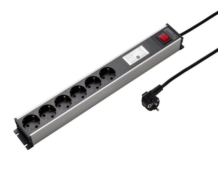 Martin Kaiser 6V Aluminium Power Strip Met RFI Filter 3M, Doe-het-zelf en Bouw, Elektriciteit en Kabels, Verzenden